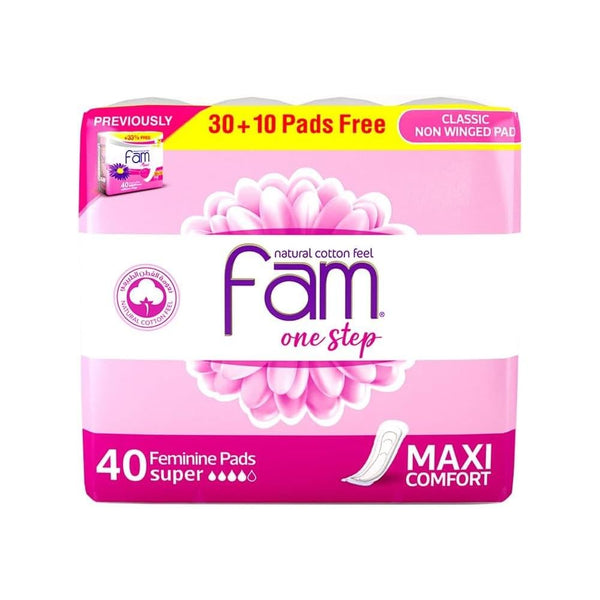 Best Sanitary Pads for 10 Year Olds Wingless Cotton Soft Fam 40 Pads
