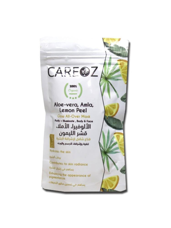 Careoz Facial Mask Aloe Vera, Amla & Lemon Peel - 54g