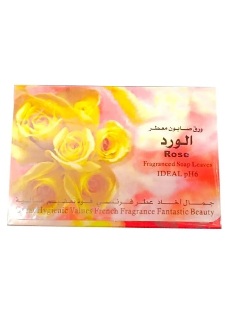 Rose Scented Soap Paper - Pocket & Bag - All Skin Types