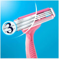 Gillette Simply Venus 3 Disposable Razors for Women Sensitive 12 Count