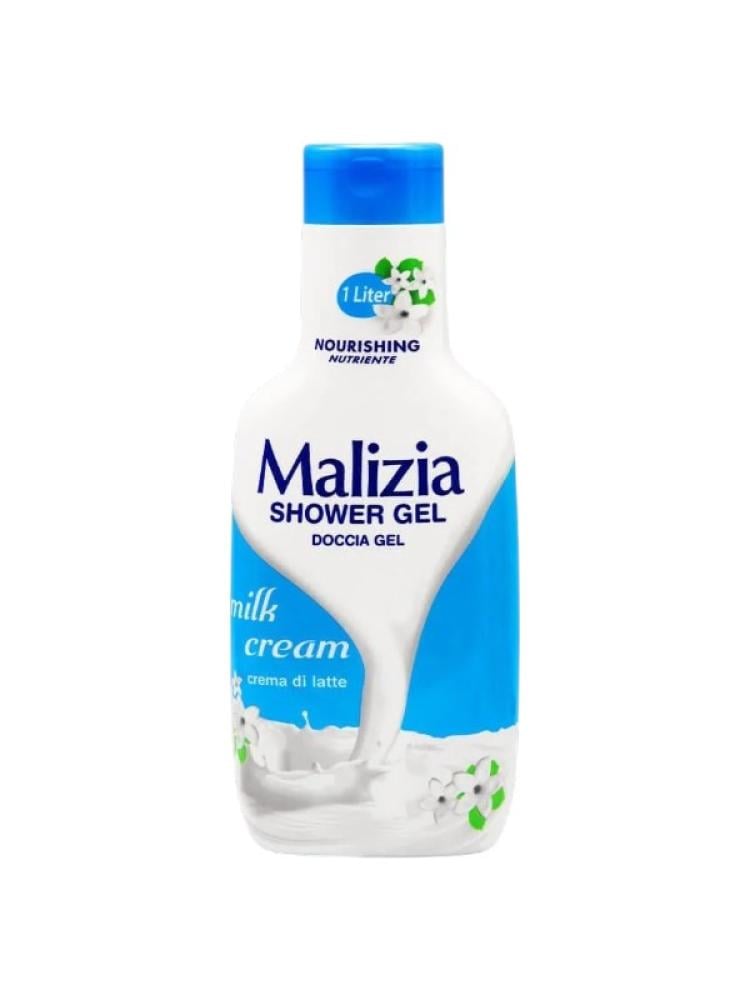 Buy Shower Gel Milk Cream Hydrating Nourishing Malizia 1000ml