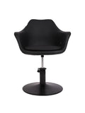 Salon System Premium Black Hydraulic Hair Cutting Chair - Model 2024