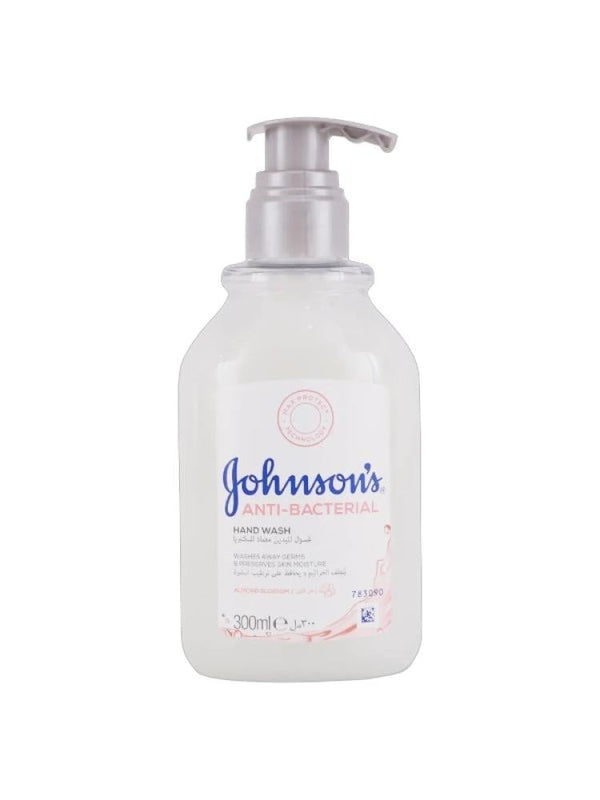 Johnson's Antibacterial Hand Wash with Almond Blossom - 300ml