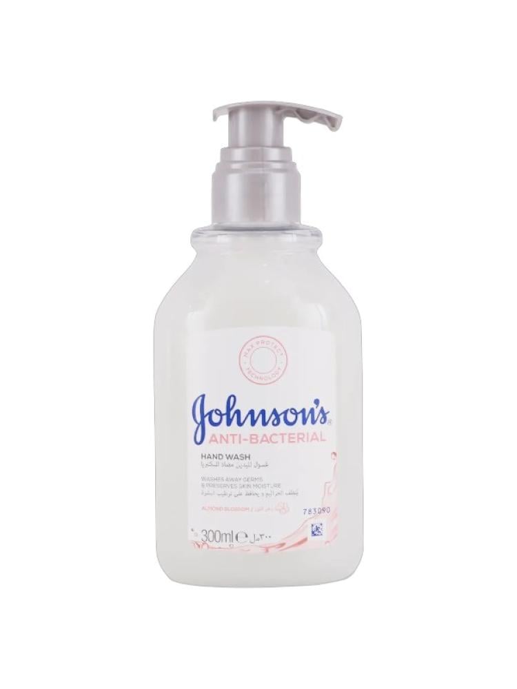 Johnson's Antibacterial Hand Wash with Almond Blossom - 300ml