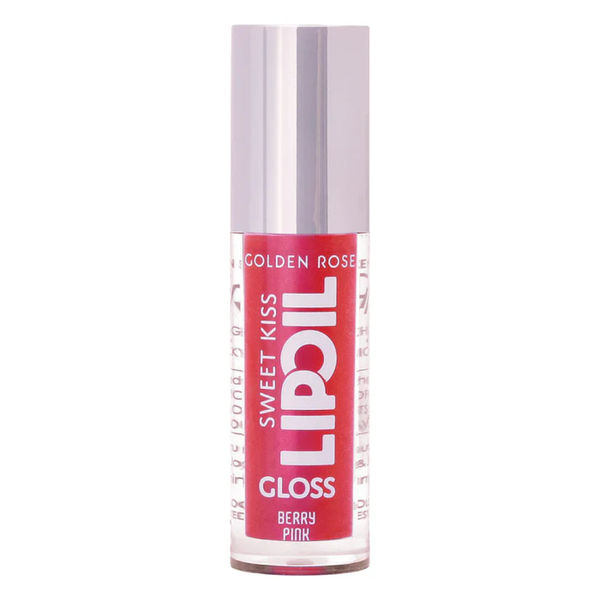 Lip Oil Lip Gloss Berry Pink Hydrating Shine 03 Golden Rose 6ml