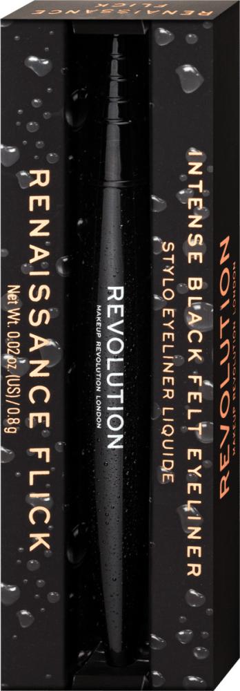 Best Black Liquid Eyeliner Waterproof Renaissance Black Revolution 1ml