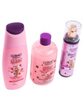 Cosmo Berry Yogurt Body Care Set - Body Mist, Lotion, Shower Gel