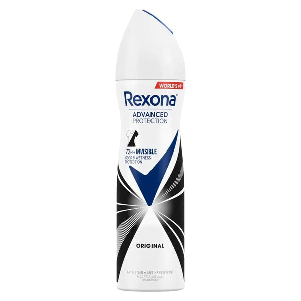 Deodorant Spray for Women Invisible Antibacterial Protection Rexona 150ml
