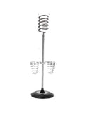 Salon System Marble Base Hair Dryer Holder - Black/White/Transparent