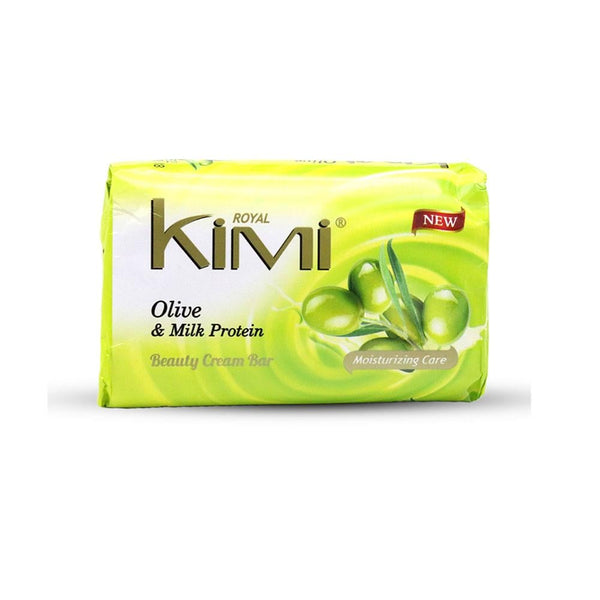 Beauty Cream Bar Soap Olive & Milk Protein Nourishing Royal Kimi 175g