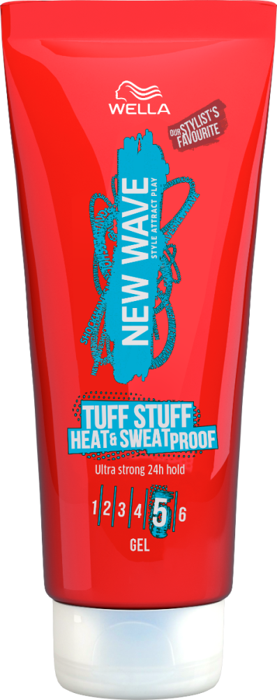 Sweat Resistant Hair Gel High Performance Formula New Wave 200ml