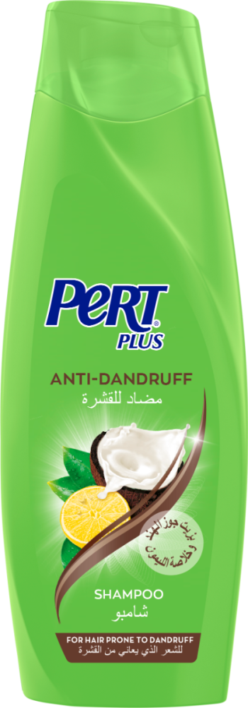 Shampoo for Dry Scalp and Dandruff Coconut Lemon Pert 400ml