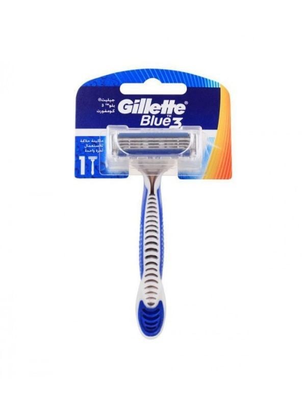 Top Rated Disposable Razor Gillette Blue 3 Comfort 3-Blade 1 Count