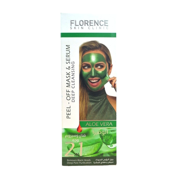 Florence Aloe Vera Face Mask and Serum for Blackhead Removal 100ml
