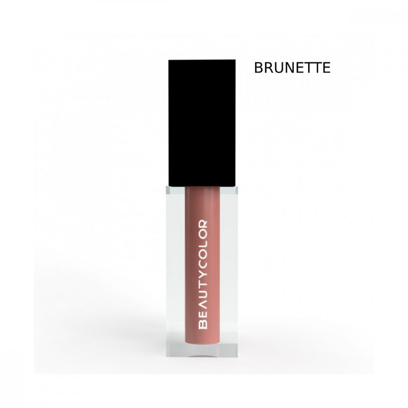 Matte Liquid Lipstick Soft Full Coverage Long-Lasting Brunette 5ml