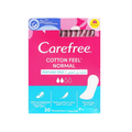 Carefree Cotton Sanitary Pads, Daily Use, 30 Count