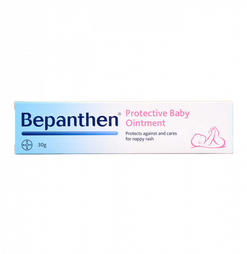Bepanthen Diaper Rash Ointment Protective Barrier Cream for Babies 30g