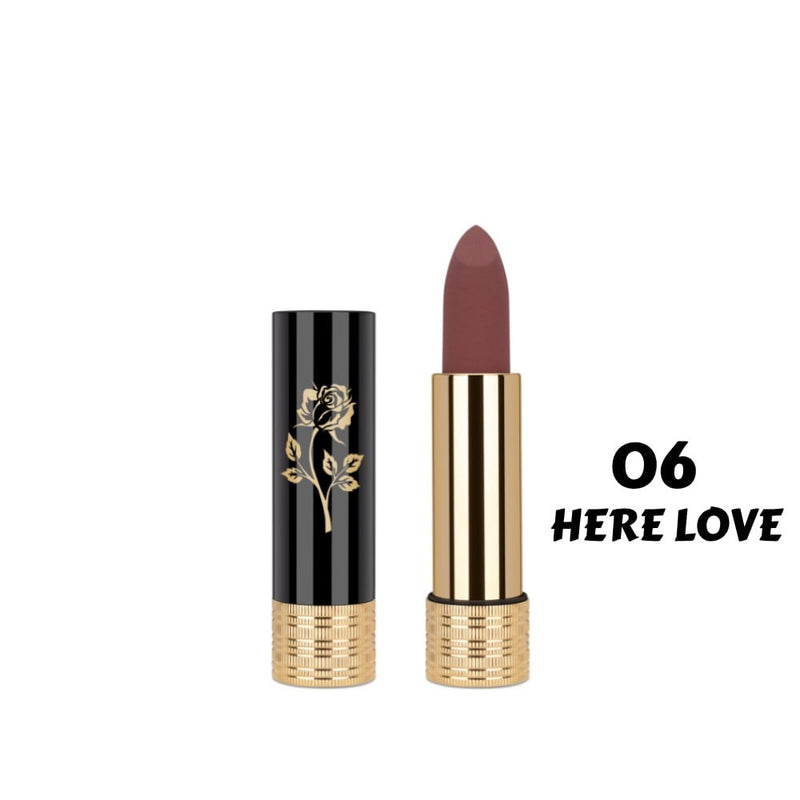 Bolver Velvet Full Coverage Lipstick 06 Here Love Matte Formula