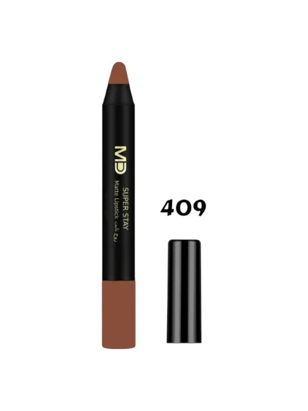 Matte Lipstick Pencil Long Lasting Creamy Finish Shade 409 M.D 4.5g