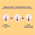 Parachute Coconut Oil with Castor and Shea Butter for Strong Hair, 300ml