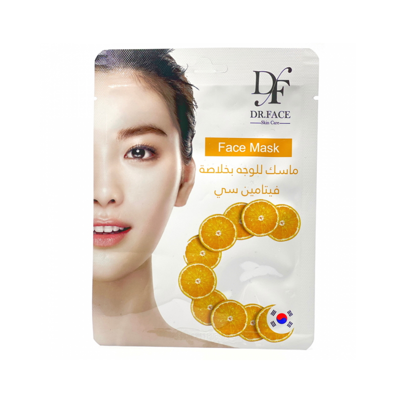 Vitamin C Face Mask Hydrating Brightening Skincare Dr. Face 25ml