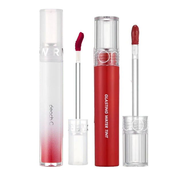 Korean Glass Lips Tint Set - 2 Pieces