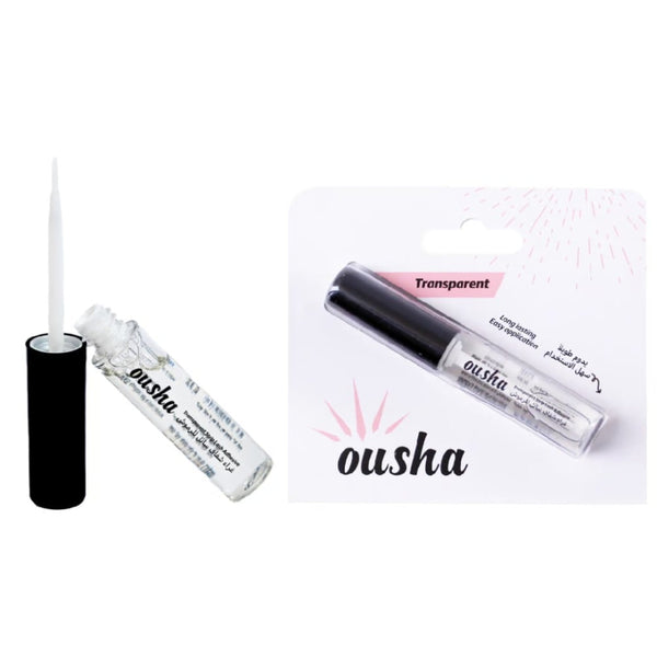 Osha Clear Eyelash Glue with Brush Waterproof Adhesive 5ml