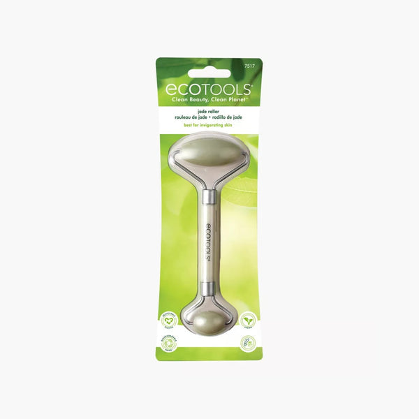 Ecotools Facial Massage Roller, Green Jade Stone