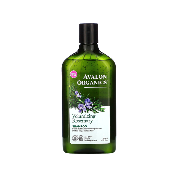 Avalon Organics Rosemary Thickening Shampoo for Volumizing & Strengthening Hair, 325ml