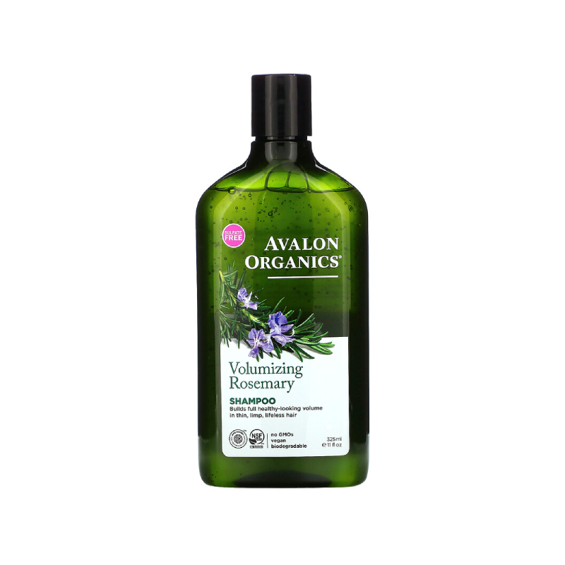 Avalon Organics Rosemary Thickening Shampoo for Volumizing & Strengthening Hair, 325ml