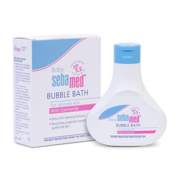 Sebamed Baby Bath Foam Chamomile pH 5.5 Soap-Free 200ml