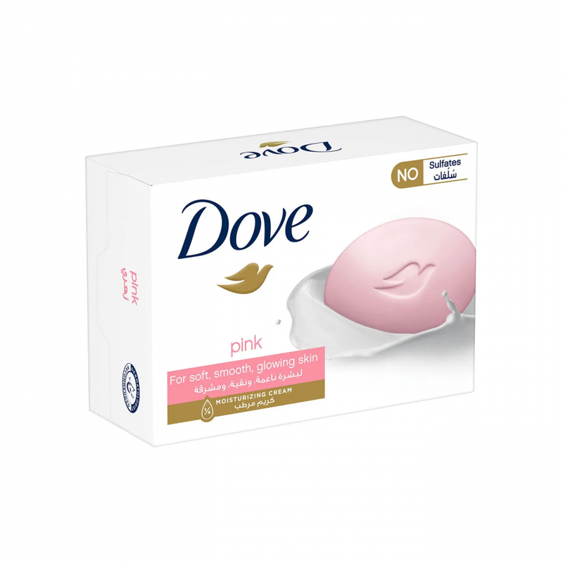 Dove Pink Beauty Bar Moisturizing Soap, 125g