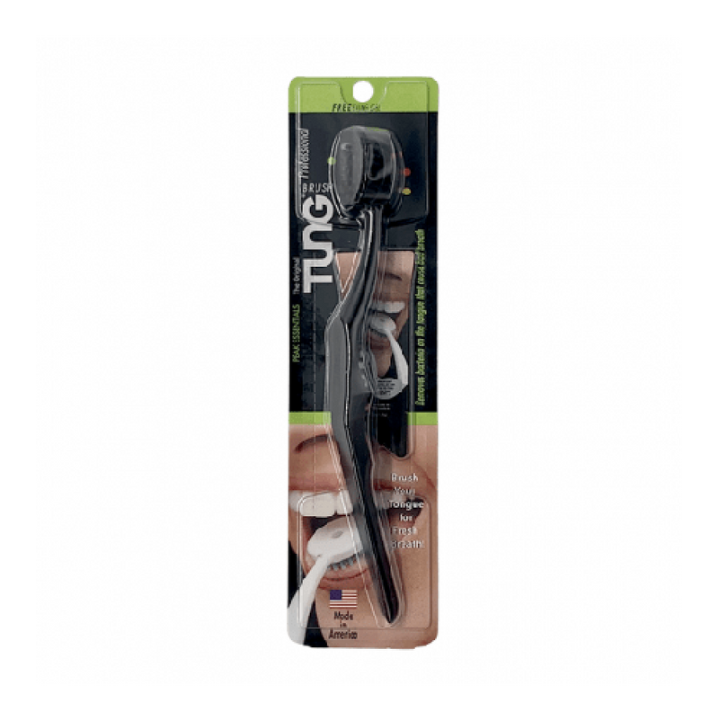 Tung Tongue Cleaning Brush, Ergonomic Design for Oral Hygiene, Multi-Color