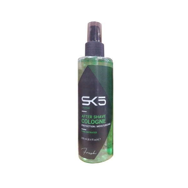Sk5 Aftershave Cologne, Green Scent, Skin Soothing, 250ml