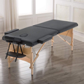 Salon System Mobile Massage Bed - Wooden Base with Bag