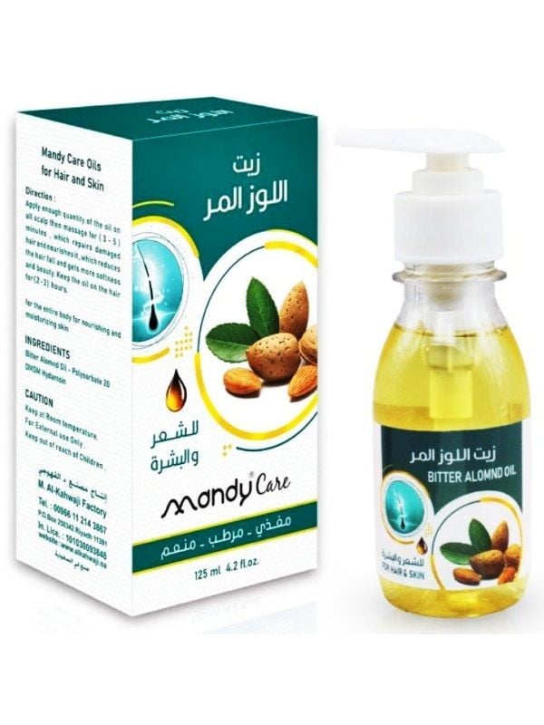 Bitter Almond Oil for Hair and Skin Mandy Care 125ml