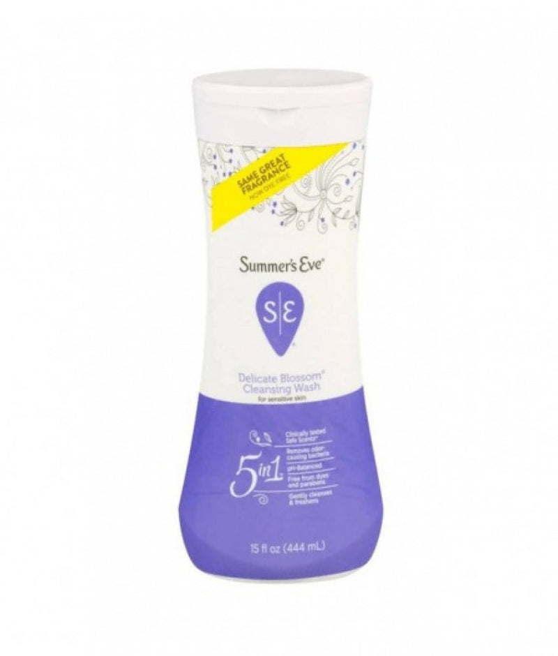 Summer's Eve Floral Blossom Intimate Wash, Gentle Cleansing, 444ml
