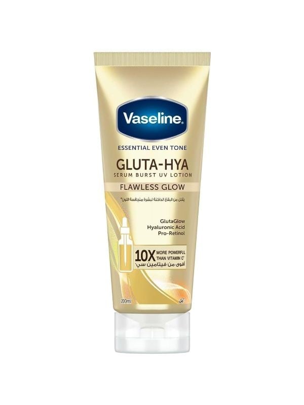 Vaseline Body Lotion Even Tone Serum Boost UV Protection 200ml