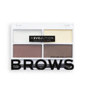 Relove Colour Colt Brow Powder Kit Dark Eyebrow Definition with Clear Wax and Brush