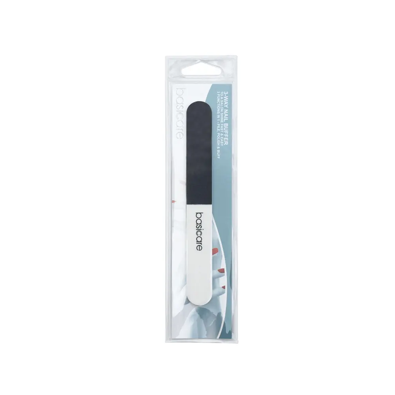 Basic 3-Way Nail Buffer for Filing, Polishing, and Buffing