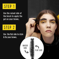 0 Makeup Eyebrow Gel Pencil Set 72-Hour Hold 2 Pieces