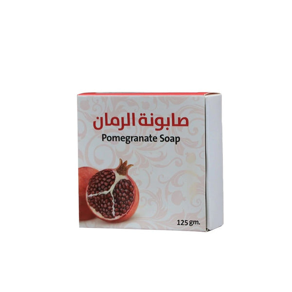 Flowers Viola Pomegranate Soap Bar, Antioxidant Skin Cleansing, 125g