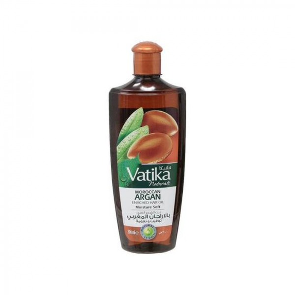 Vatika Moroccan Argan Hair Oil, Breakage Protection, 300ml