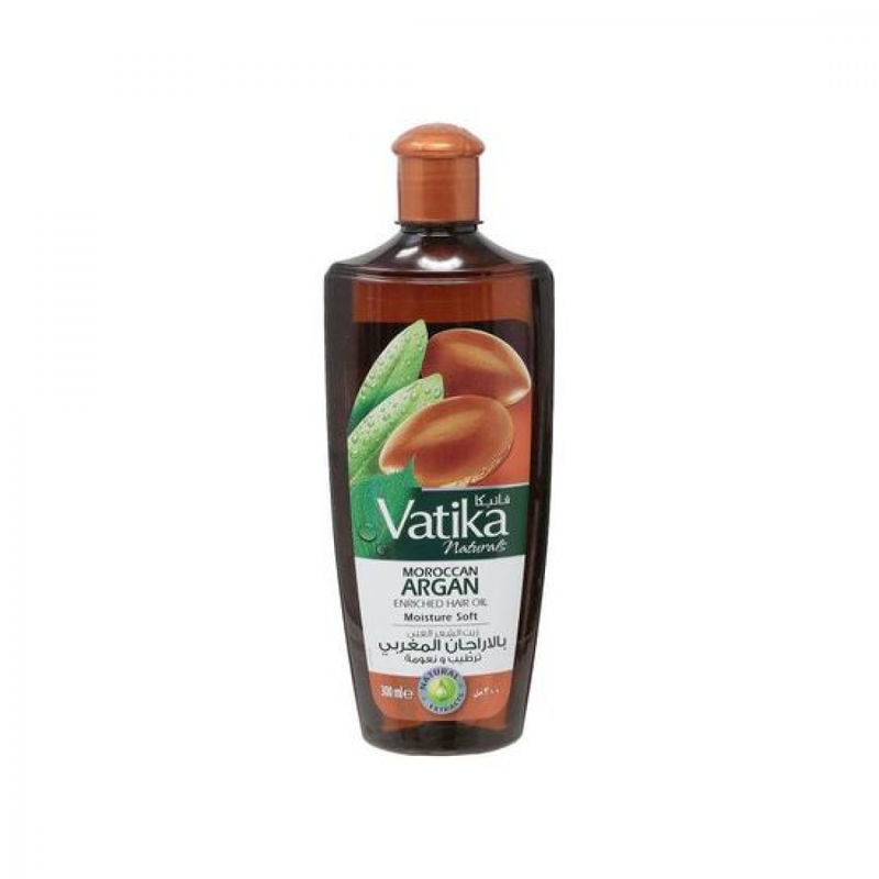 Vatika Moroccan Argan Hair Oil, Breakage Protection, 300ml