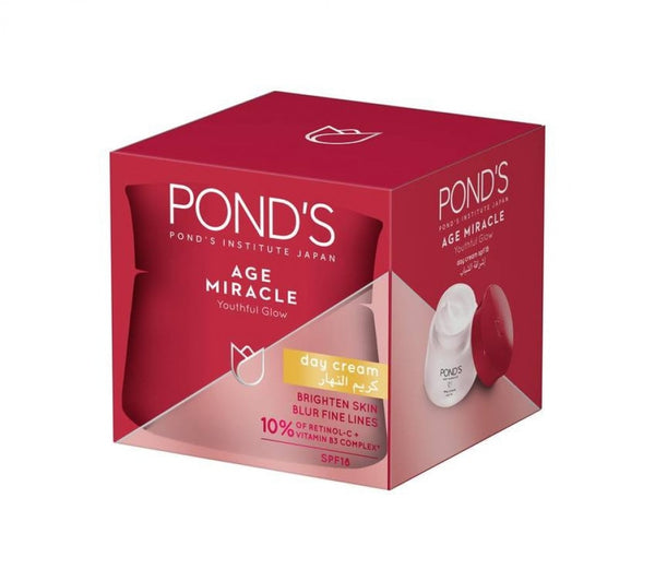 Pond's Day Cream with Sun Protection for Radiance & Anti-Aging, 50ml