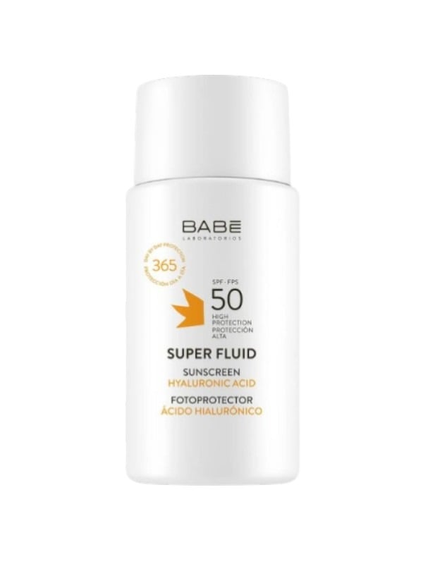 BABE Super Fluid Sunscreen with Hyaluronic Acid SPF 50 - 50 ml