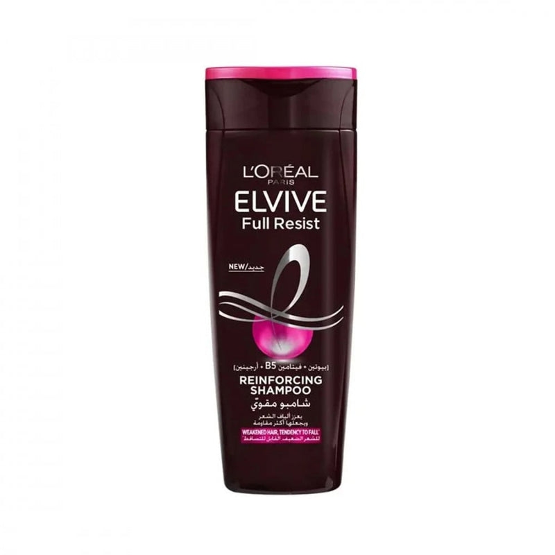 L'Oreal Paris Elvive Strengthening Shampoo for Hair Loss, Root-to-Tip, 600ml