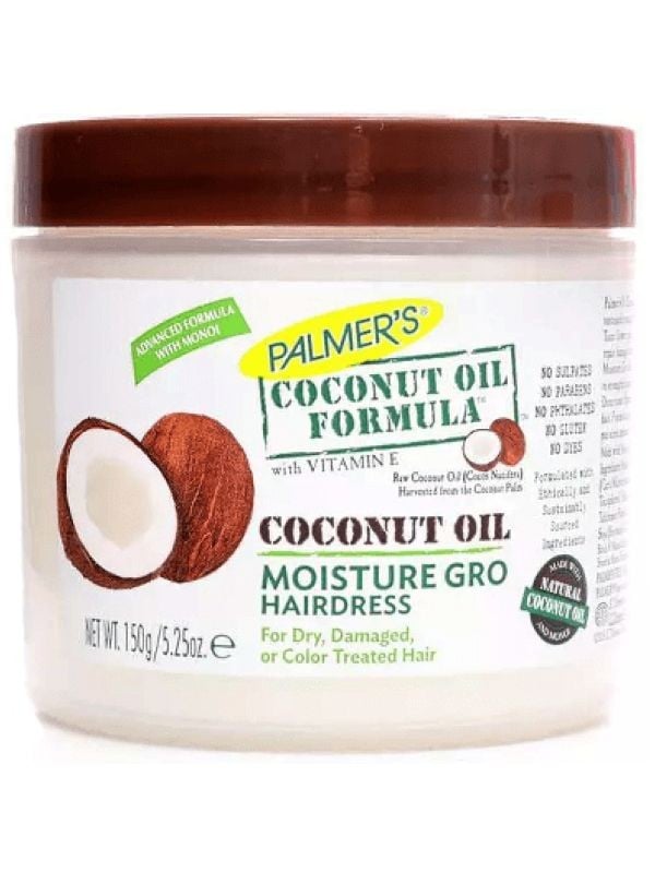 Coconut Oil Moisture Gro Hair Oil Dryness Frizz Control Palmer's 150g