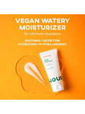 Nolahour Watery Moisturizer - 80 ml, Vegan, Hyaluronic Acid