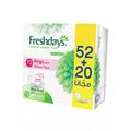 Freshdays Feminine Daily Pads, Regular Absorbency, 72 Count (52+20 Free)